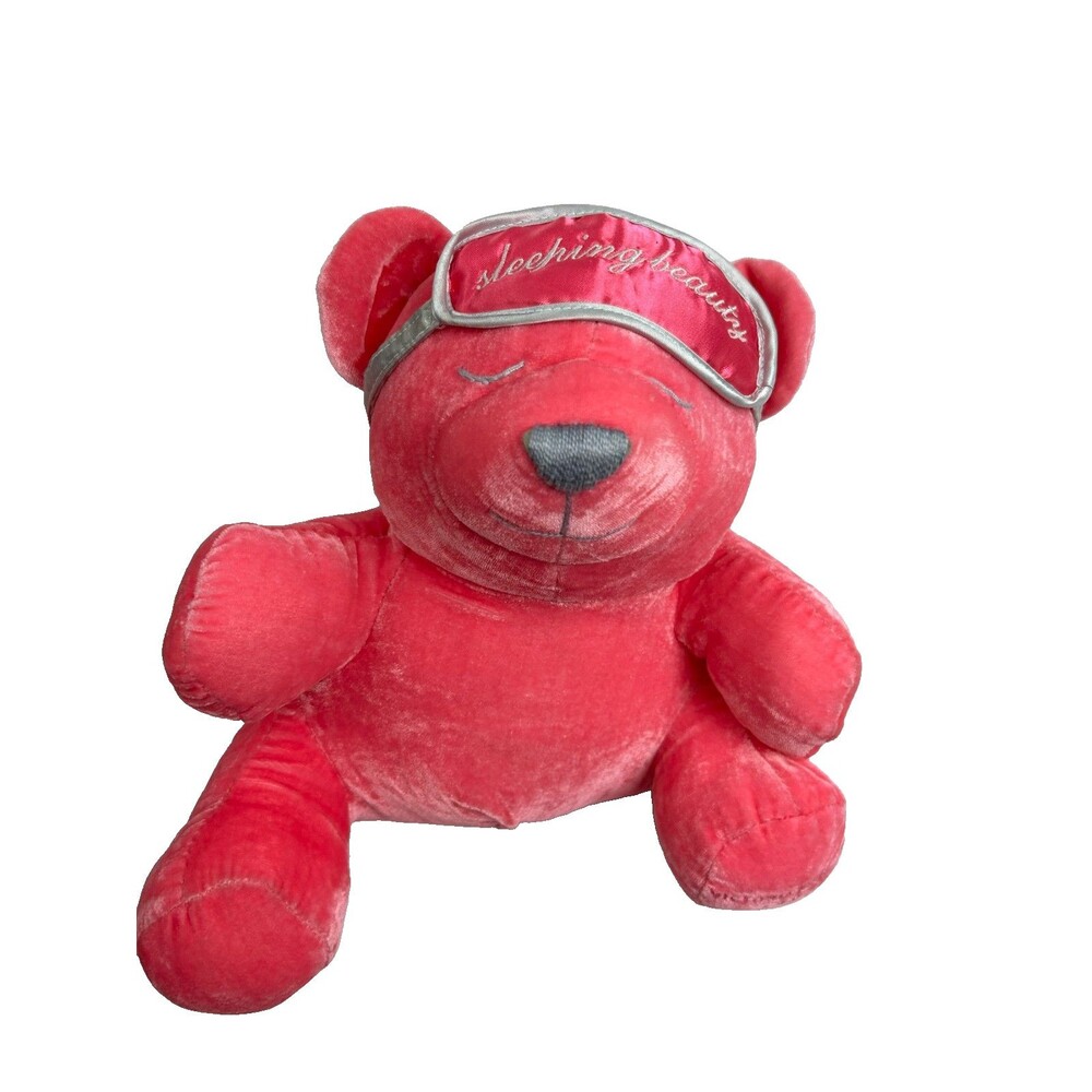 Victoria’s Secret Pink Teddy Bear Plush Sleeping Beauty 2005 Limited Edition